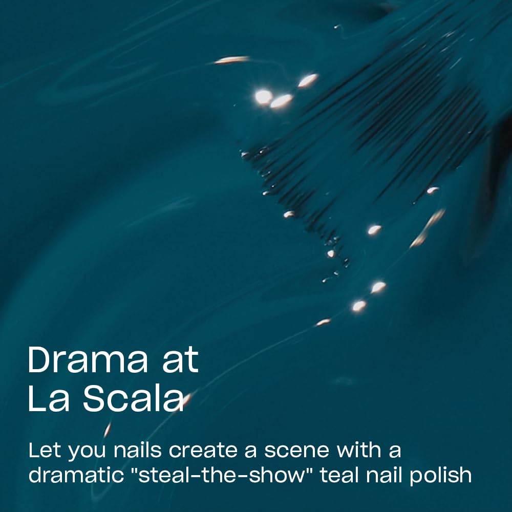 Pinceau large du vernis à ongles OPI Drama at La Scala
