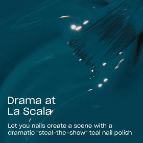 Pinceau large du vernis à ongles OPI Drama at La Scala