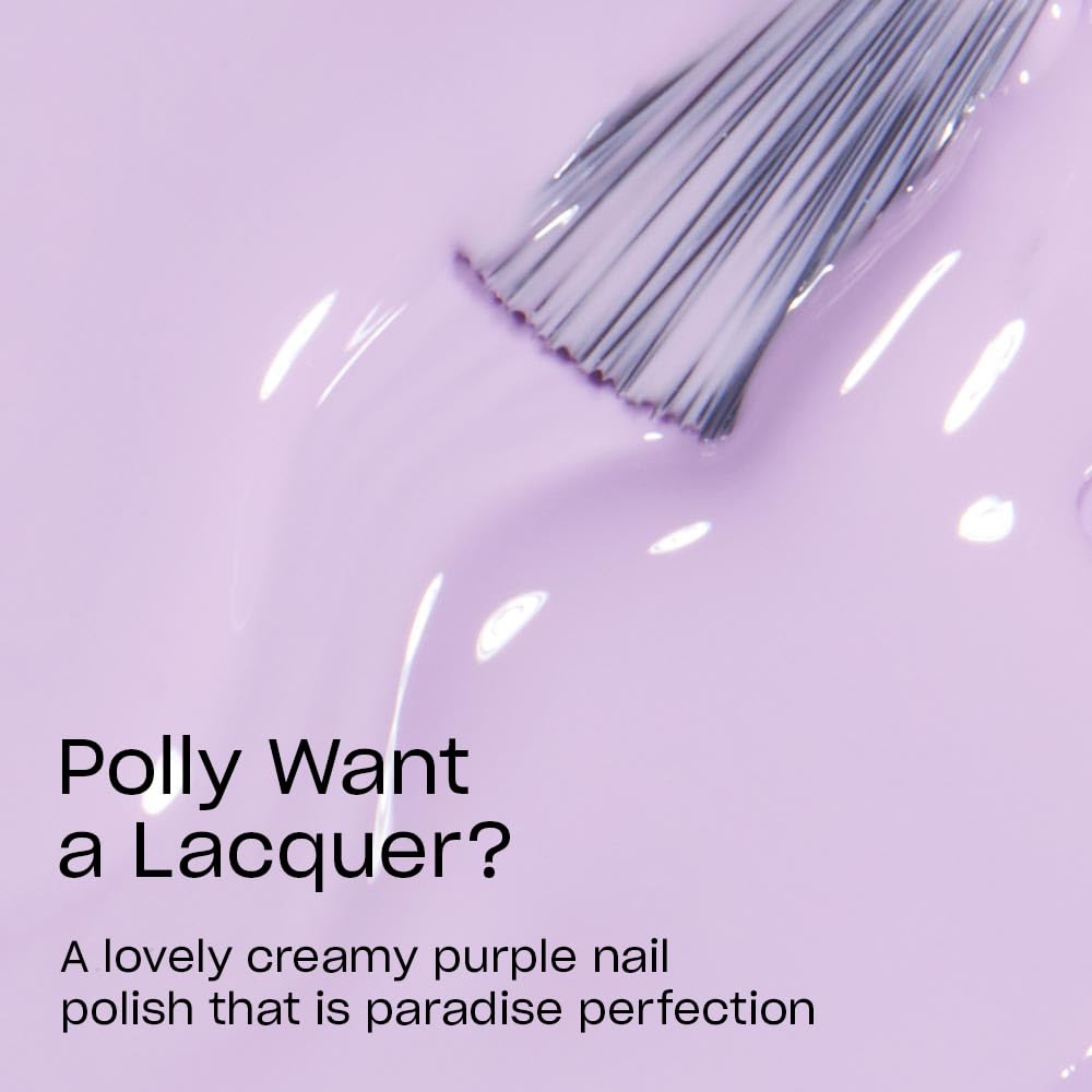 Pinceau large du vernis OPI Polly Want a Lacquer? 68g violet doux