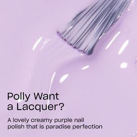 Pinceau large du vernis OPI Polly Want a Lacquer? 68g violet doux