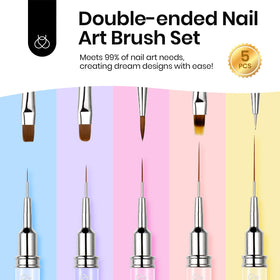 Pinceau Liner 7mm du set beetles pour nail art