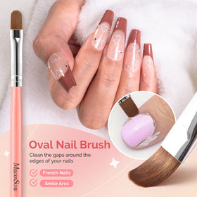 Pinceau plat pour appliquer le vernis sur une grande surface