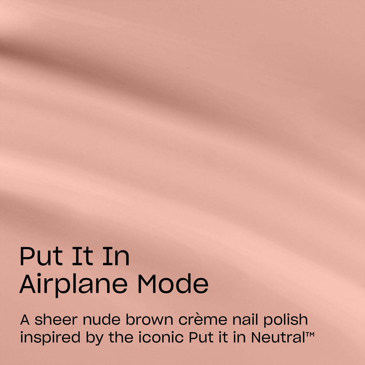 Pinceau Pro-Wide du vernis OPI Put it in Airplane Mode