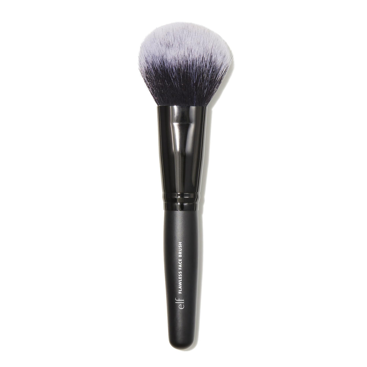 Pinceau visage Flawless d'e.l.f. vue avant avec poils synthétiques