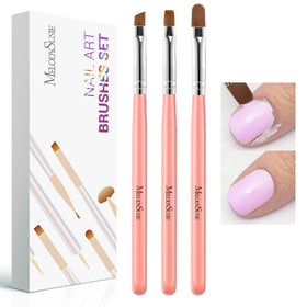 Pinceaux à ongles MelodySusie 3 pièces ensemble