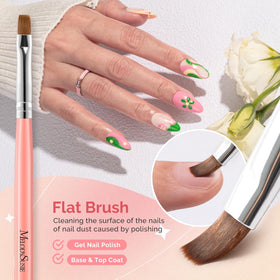 Pinceaux à ongles MelodySusie avec poignées ergonomiques