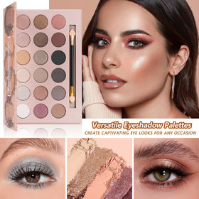 Pinceaux de maquillage inclus dans la trousse KAVCENT