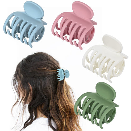 Pinces à cheveux DEEKA vert mat vue avant