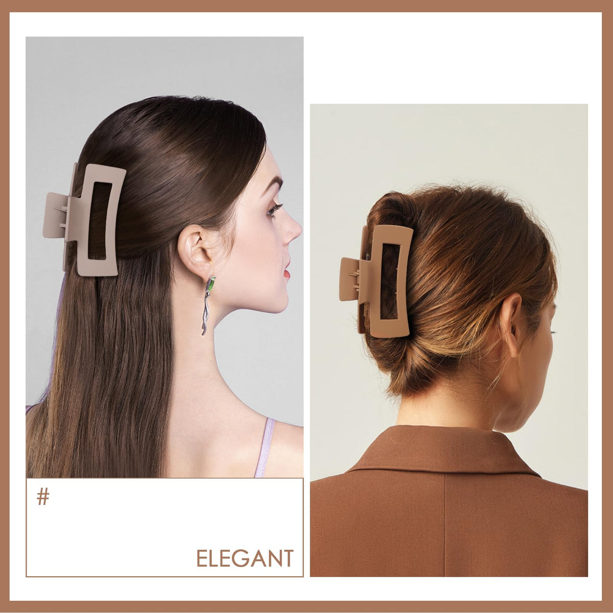 Pinces à cheveux Mandydov sur une table de maquillage