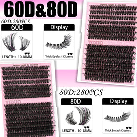 Pinces à cils incluses dans le kit YIDUO