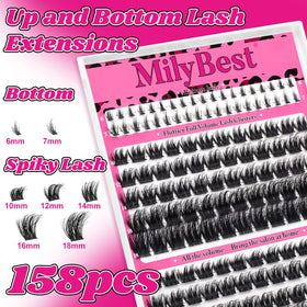 Pinces de précision incluses dans le kit de cils MilyBest