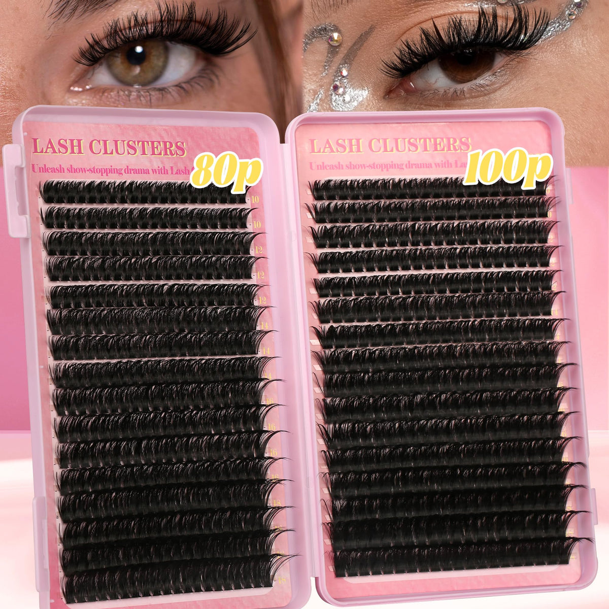 Pincettes pour application de cils Gmagictobo