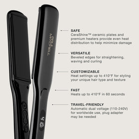 Plaques en céramique du lisseur Paul Mitchell Smooth+