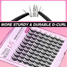 Plateau de Faux Cils Clusters VEYESBEAUTY, plusieurs utilisations