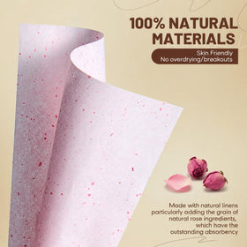 PleasingCare paquet de feuilles matifiantes 100% naturelles