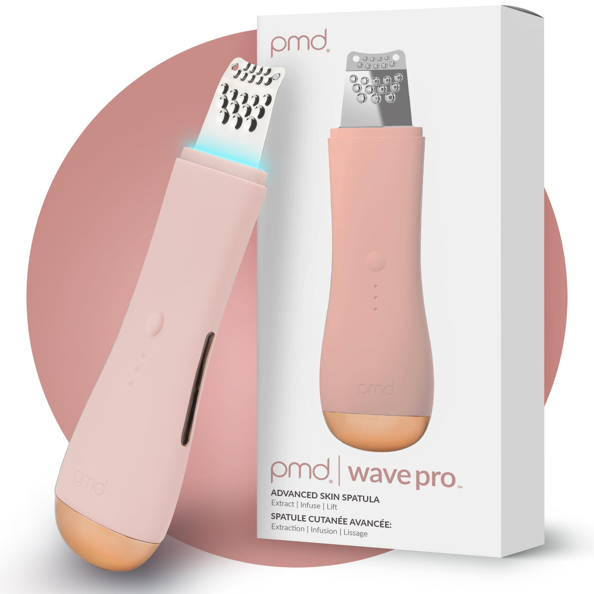 PMD Wave Pro spatule de nettoyage des pores vue avant