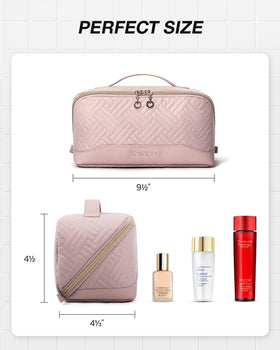 Poche en PVC de la trousse de maquillage BAGSMART pour pinceaux et éponges