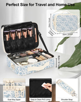 Poche zippée de la trousse de maquillage Relavel