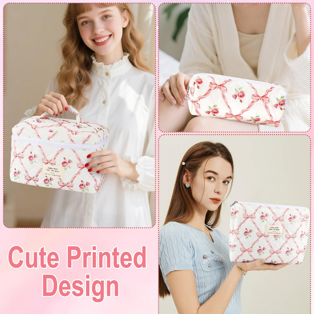 Pochette de maquillage URSKYTOUS dans un cadre de voyage