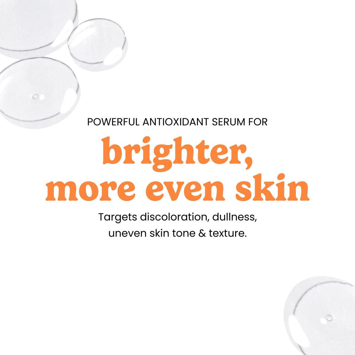 Pochette du sérum Vitamine C 10% sur fond neutre