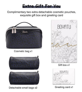 Pochettes détachables de la trousse de maquillage BOYATU