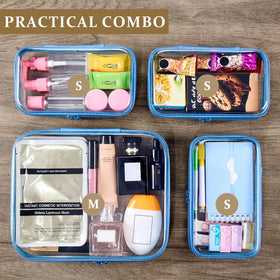 Pochettes transparentes WELPIRT pour cosmétiques et accessoires