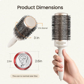 Poignée ergonomique de la brosse AIMIKE NaturaVol