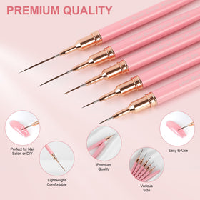 Poignée ergonomique des stylos de nail art Artdone