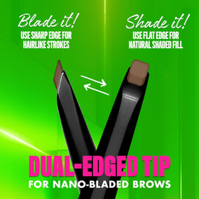 Pointe du crayon à sourcils NYX Blade & Shade Cool Ash Brown