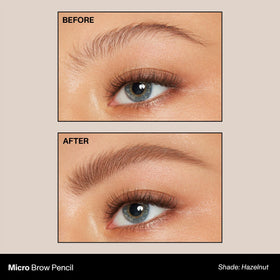 Pointe précise du crayon à sourcils Micro Dual MORPHE