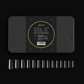 Pointes Gel-X APRÉS en taille 9, présentation sur fond blanc
