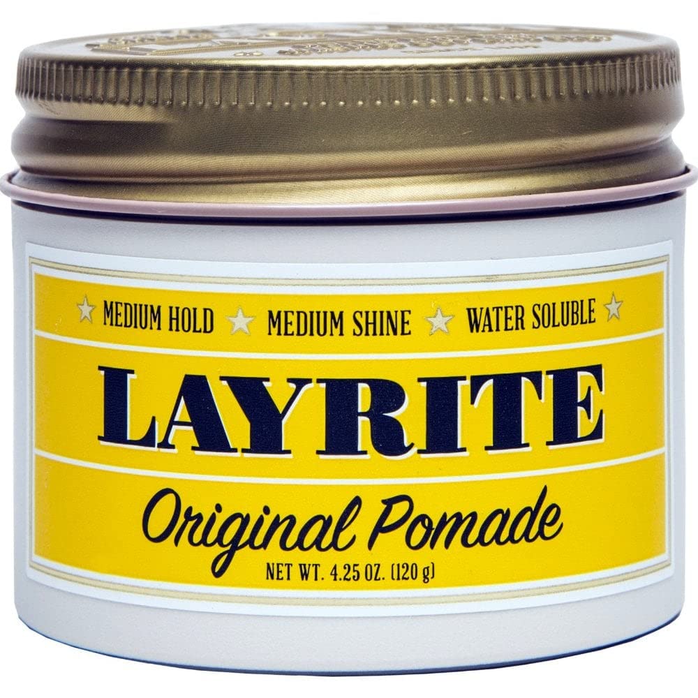 Pommade Layrite Originale 4,2 Oz avec couvercle et texture lisse