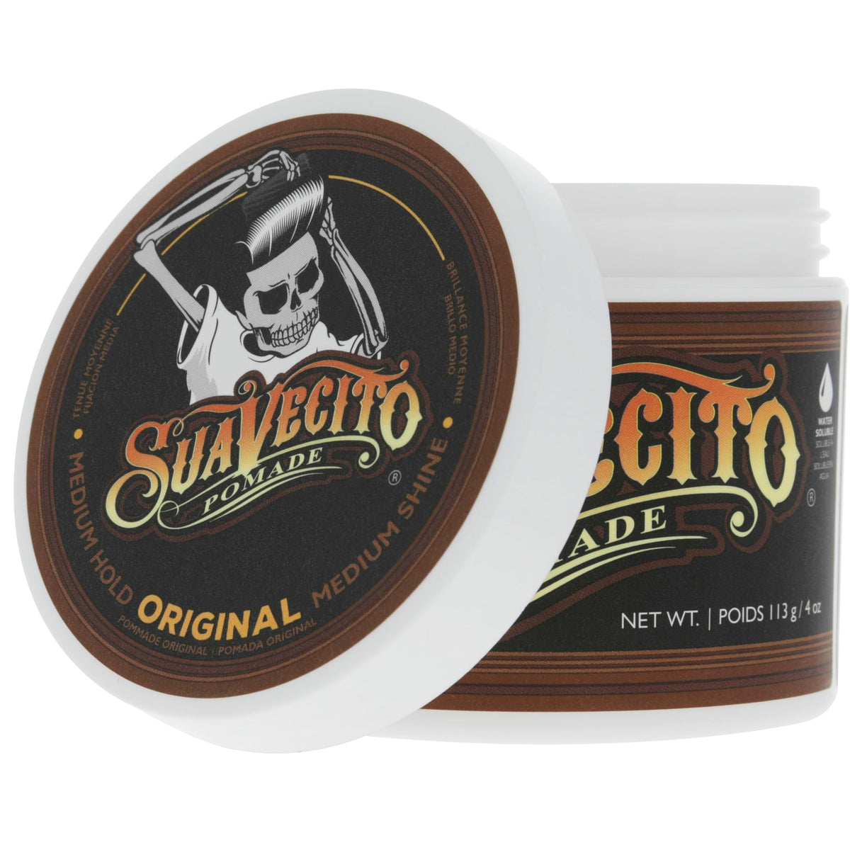 Pommade Suavecito Originale 4 oz détails