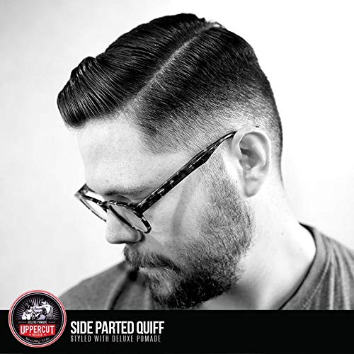 Pommade UPPERCUT DELUXE application sur cheveux