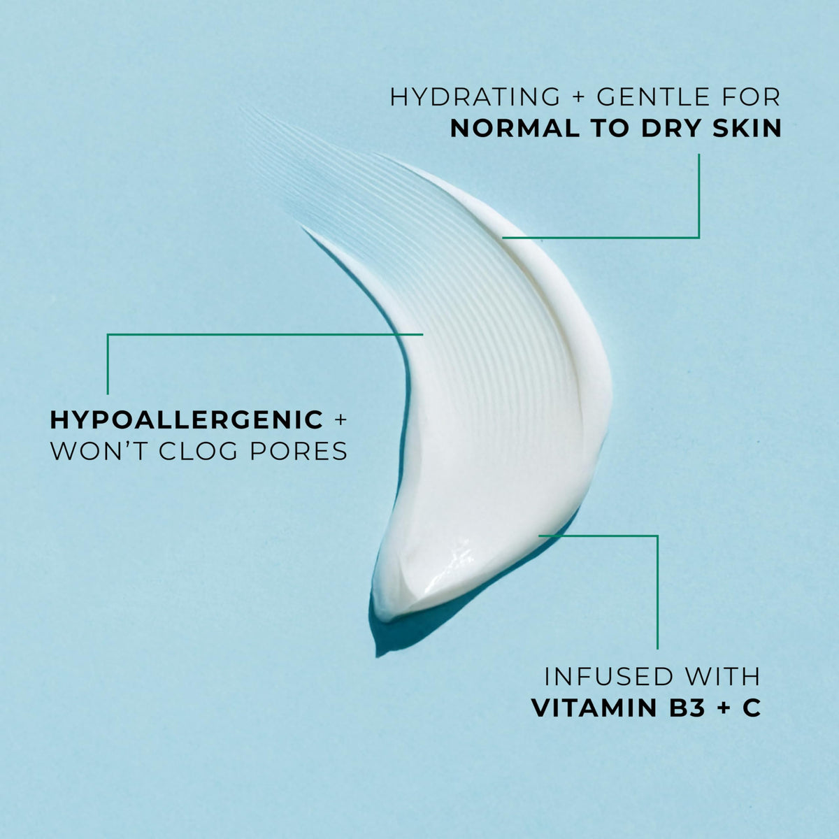 POND'S Crème Correctrice Clarant B3 application sur peau