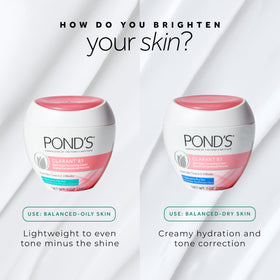 POND'S Crème Correctrice Clarant B3 sur une coiffeuse