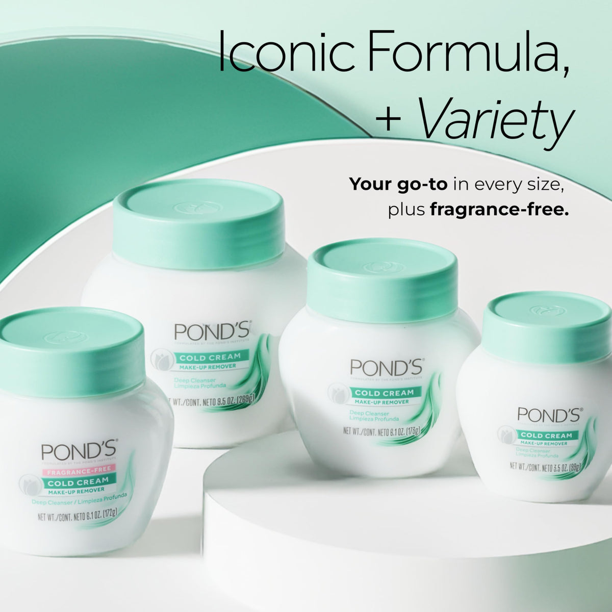 POND'S Crème Nettoyante Froid Sans Parfum en routine de soins