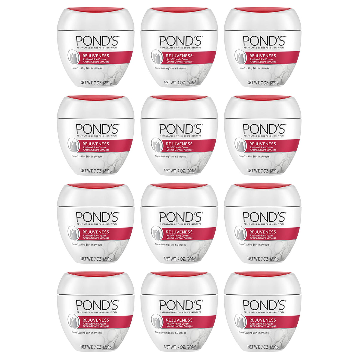 POND'S Crème Visage Rejuveness 7 oz vue avant avec étiquette