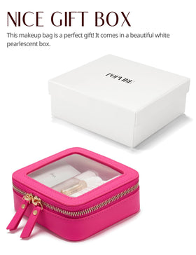 Popvibe Mini Trousse de Maquillage rose dans un sac à main