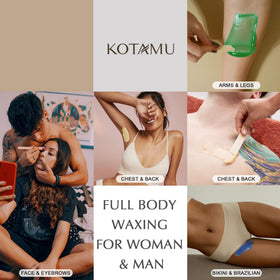 Pot chauffant KOTAMU en action avec cire chaude