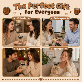 Pot de Café Positif DEARMINE sur une table avec des tasses de café