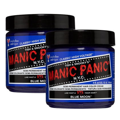 Pot de coloration semi-permanente MANIC PANIC Blue Moon 4oz