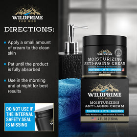 Pot de crème hydratante WildPRIME avec son couvercle