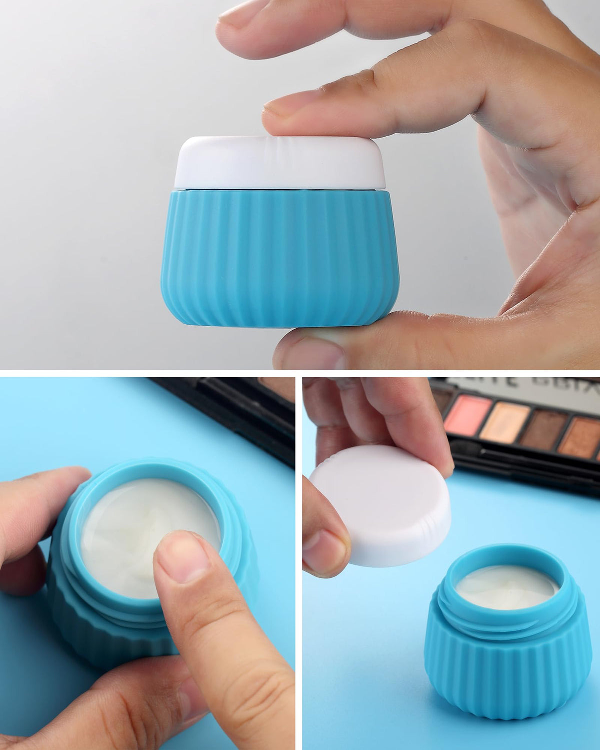 Pot de crème Mrsdry de 1 oz avec couvercle