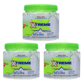 Pot de gel coiffant transparent Xtreme 450g vue de face
