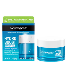Pot en verre rechargeable du gel hydratant Neutrogena Hydro support