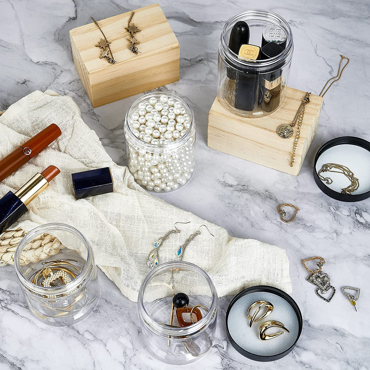 Pots en plastique avec couvercle hermétique d'Eternal Moment