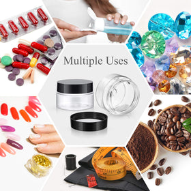 Pots en plastique Patelai avec différentes applications de stockage