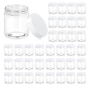 Pots en plastique transparent de 8 OZ d'Eternal Moment, vue de face