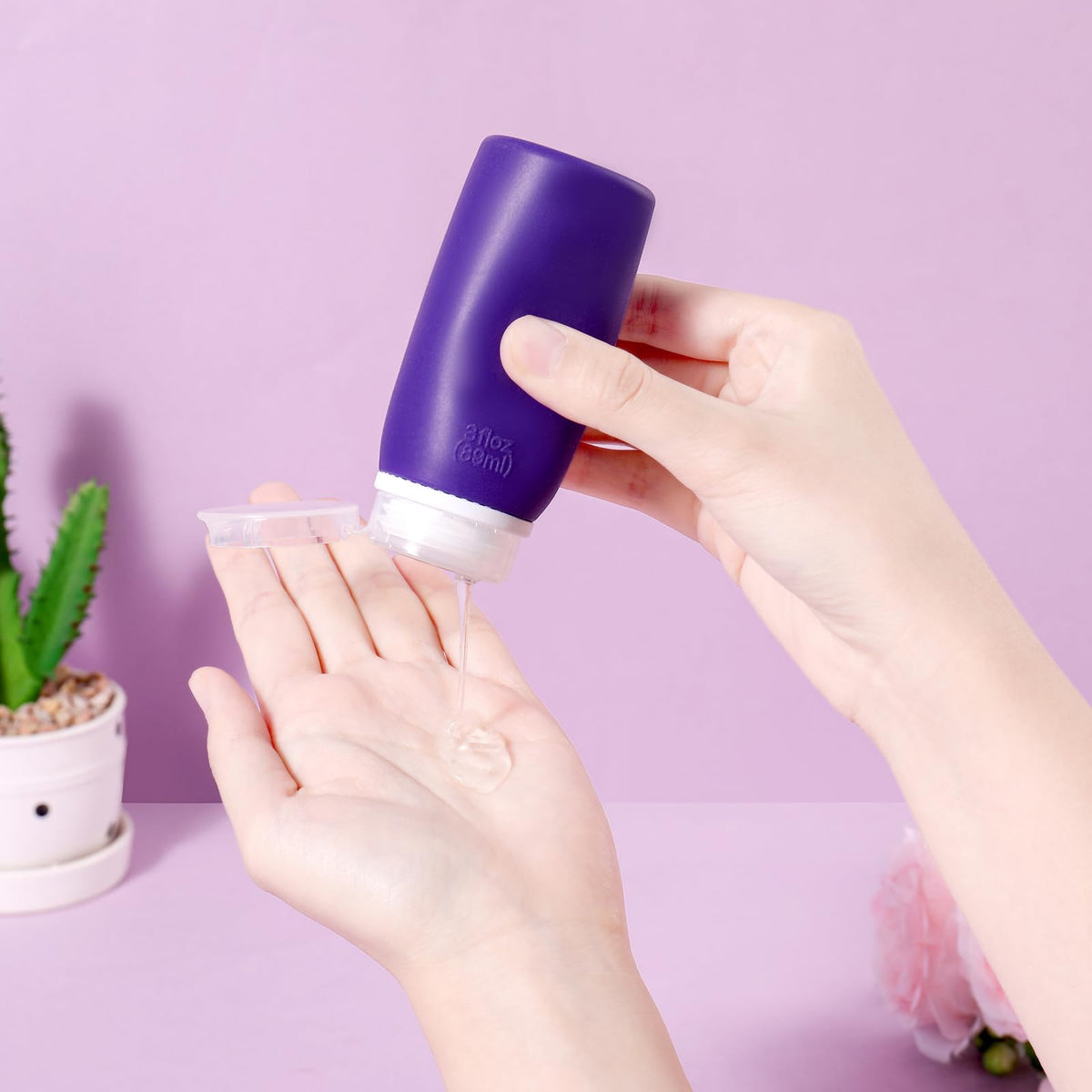Pots pour crèmes Muslish 20ml avec étiquettes